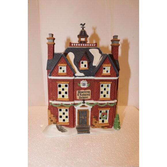 Dept 56 Dickens Village - Boarding & Lodging School - Picture 1 of 6